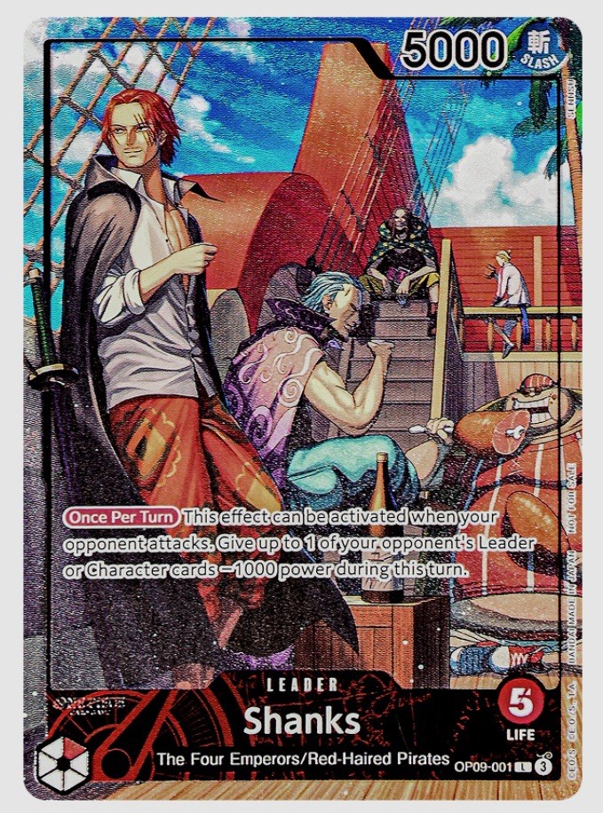 2025 One Piece SHANKS Promo PSA Magazine Card From July