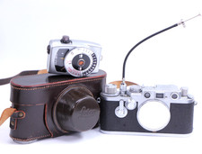 Superb Leitz Leica IIIf Red Dial Self Timer LTM m39 35mm Rangefinder film Camera