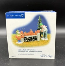 Dept 56 Snow Village Lighting The Jack O Lanterns Set Of 3  