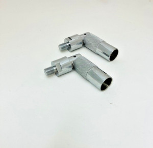 2 Two Foldover Antenna Mount Adapter easy over  3/8"x24 heavy duty