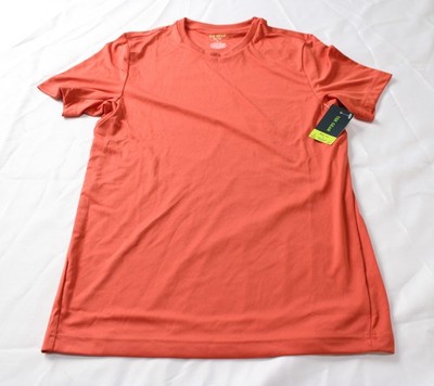 Tek Gear Men''s Dry Tek Short Sleeve Shirt EH6 Sophisticated Coral Small NWT