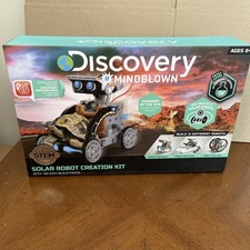 Discovery Kids Mindblown STEM 12-in-1 Solar Robot Creation 190-Piece Kit 2018