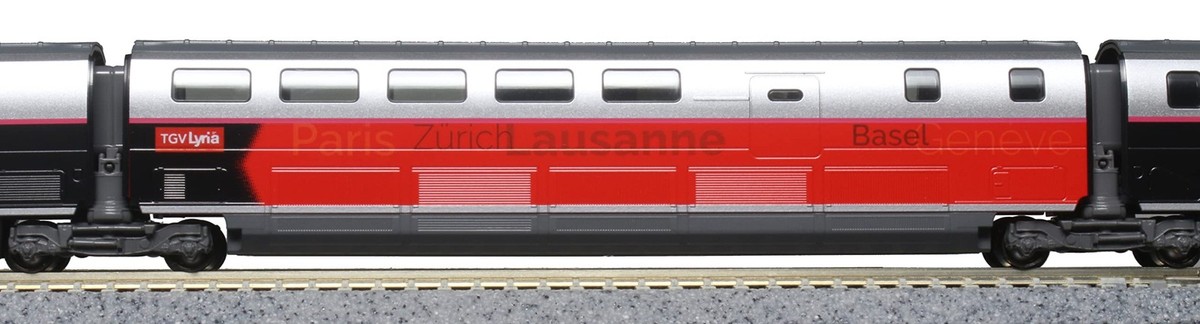 Kato TGV Lyria Euroduplex Ten Car Set for sale online | eBay