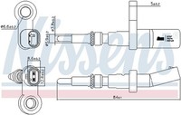 Nissens 207017 Sensor, KüHlmitteltemperatur FüR MAN VW