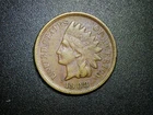 1908-S Indian Head Cent Key-Date! XF+ Details Very Nice Hole Filler!