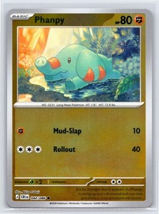 Pokemon Card Phanpy | eBay