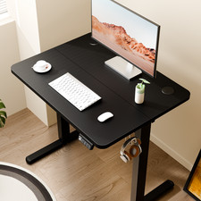 Ergomaker Black Electric 80cm Adjustable Standing Desk Standing Computer Table — image 4