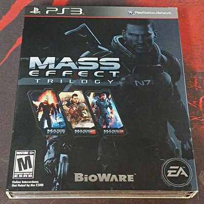 Mass Effect Trilogy (PS3, Bioware Arts, 2012) - Complete (CIB)