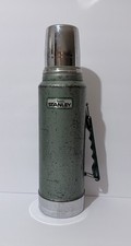 Alladin Stanley Thermos Made In USA A-944DH Quart Green Hammerstone