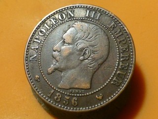 2 CENTIMES NAPOLEON III 1856 W RECHERCHEE & QUALITE TB !