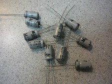 ILLINOIS CAPACITOR 10uF 50V 20 Radial Electrolytic 6.3mmx11mm  NEW  Qty.10