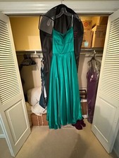 Sherri Hill 51631 prom dress size 6 in emerald green