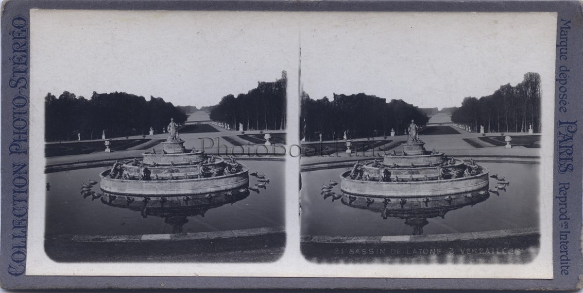Photo Stéréo Vintage Du Boulevard Des Italiens à Paris, Vers 1865 - Tirage Original Ancien