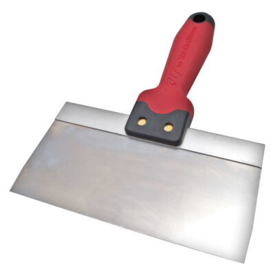 Marshalltown Stainless Steel Taping Knife 3 in.   W X 8 in.   L
