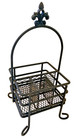 RARE Southern Living Wrought Iron Caddy – Silverware Utensil Holder Buffet