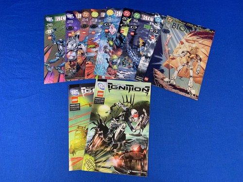 LEGO BIONICLE COMICS CATALOGS INSTRUCTION BOOKLETS SPORTS STICKER SHEETS 60+ LOT - Picture 7 of 12