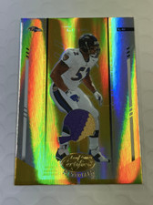 2004 Donruss Playoff Ray Lewis Jersey Patch Gold Mirror /25 MD345