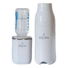 Baby’s Brew Portable Bottle Warmer Pro Set Single Warmer & Formula Dispenser