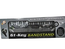 Keyboard Electric Piano w/ Mic   61 Key-BANDSTAND Digital Music Electronic