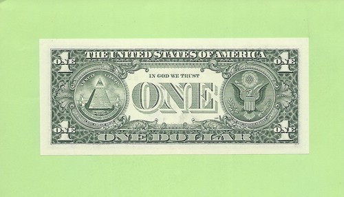 2001 ..UNCIRC $1 B 0177 7276 G ....2001 $1 B-G BELLA BANCONOTA FRN - Foto 2 di 2