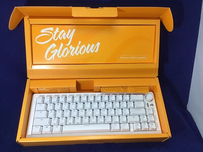 Glorious GMMK 3 65% Wired Mechanical Gaming Keyboard w/ Hot-Swappable Switches