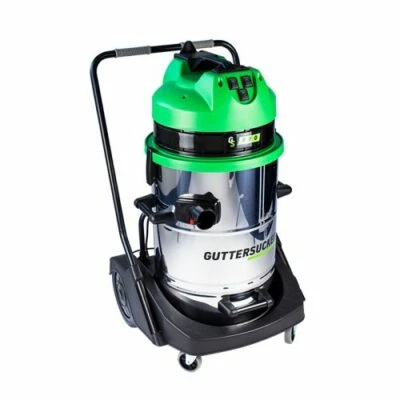 GUTTER SUCKER Guttersucker gutter cleaning vacuum & inspection camera - 10.5m (35ft) Reach.