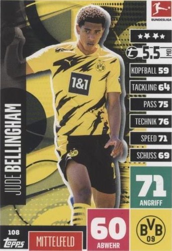 Match Attax - El Maestro de Madrid - Jude Bellingham | eBay