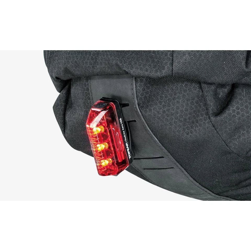 Bolsa de asiento de bicicleta Topeak TBP BL3B BackLoader 15 litros gran capacidad negra Foto 4 de 4