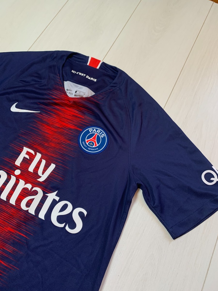 PSG PARIS SAINT-GERMAIN 2018/2019 HOME FOOTBALL SHIRT JERSEY NIKE
