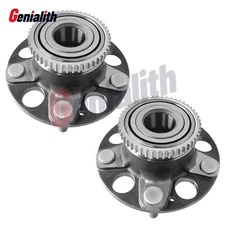 Pair (2) REAR Wheel Hub and Bearings Assembly for Honda Accord Acura TL w/ ABS