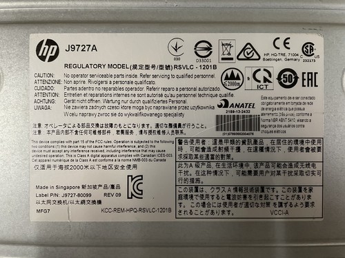 HP 2920-24G PoE+ 24-Port Gigabit Ethernet Managed Network Switch J9727A - Picture 3 of 7