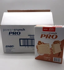 Power Crunch Protein Wafer Bars - Cinnamon Roll Flavor, 6 Pack (24 Bars Total)