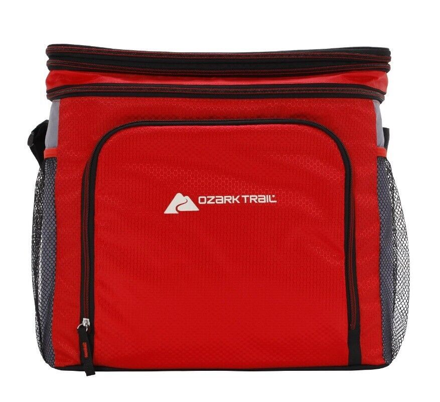 36 Can Soft Sided Cooler Camping Gear Cooling Easy To Carry Durable Useful Red