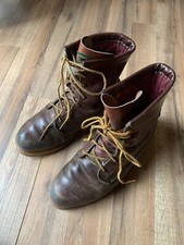 Red Wing Irish Setter Waterproof Lined Leather Boots Size 10 1/2 E Made in USA