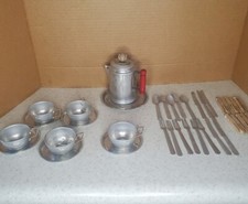 MCM Little Bo Peep Aluminum Kids Tea Set Toys