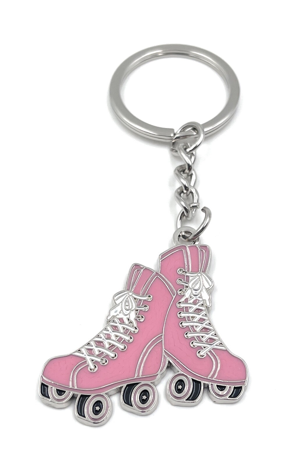 Patines Inliner Rosa Llavero Colgante
