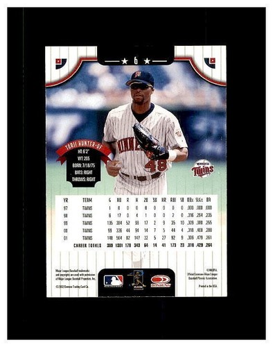 TORII HUNTER HUGE COLLECTION YOU PICK  .99 UNLIMITED SHIPPING HIGH GRADE CARDS - Picture 34 of 142