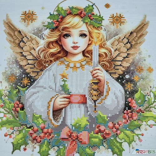Angel Bead Embroidery Kit DIY Beaded Needlepoint Stitching ta-541 - Picture 11 of 15