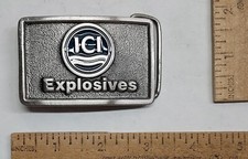 ICI Explosive - belt BUCKLE -listing 7514
