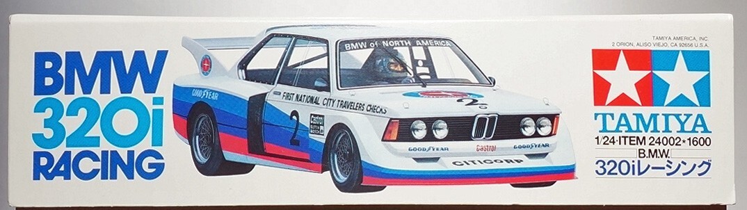 TAMIYA No.24002 1/24 BMW 320i Racing 1977 Gr.5 motorized scale