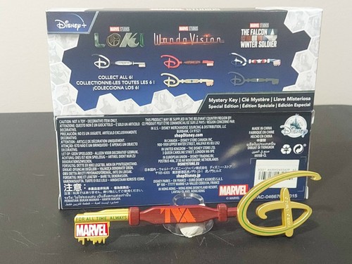 Loki TVA Time Variance Authority Disney + Plus Marvel MCU Blind Mystery Box Key | eBay