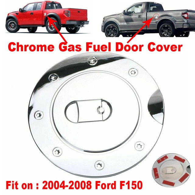 Fit 2016 2017 Ford Explorer Fuel Gas Tank Door CHROME cap Cover eBay