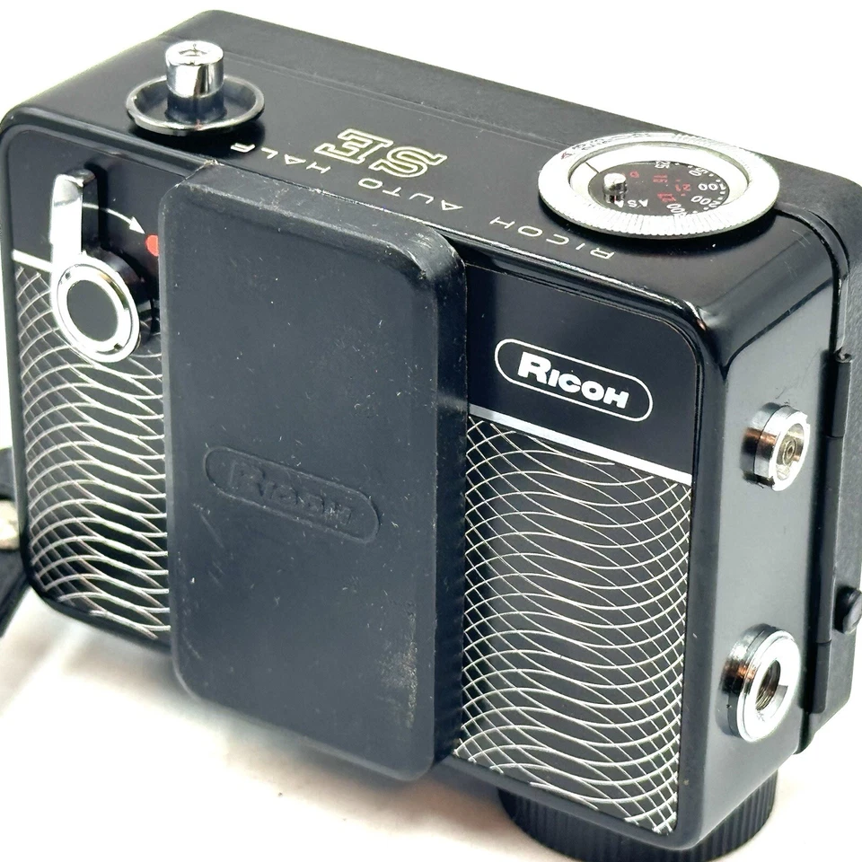US Duty Paid [CLA'd] Ricoh Auto Half SE Half Frame Film Camera Black +NEW SEALS - Image 2 of 4