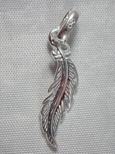 LINKS OF LONDON STERLING SILVER FEATHER 