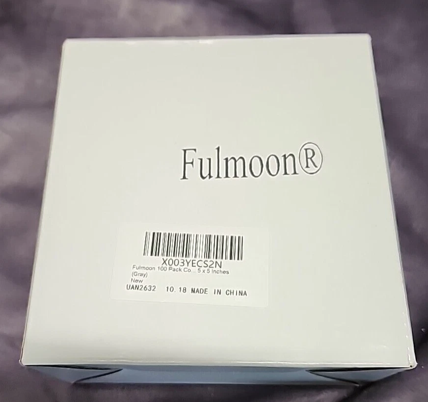 Servilletas de cóctel papel lámina dorada borde de borde boda gris 6 paquetes 100 cada uno 2 capas Foto 3 de 3