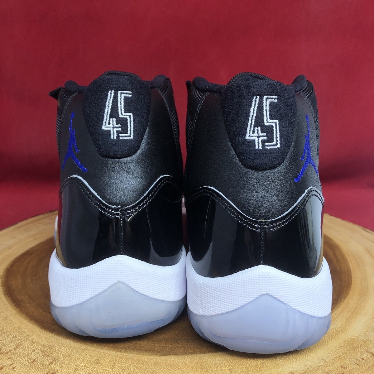 Nike Air Jordan 11 Retro Space Jam 378037 003 Black/Concord-White