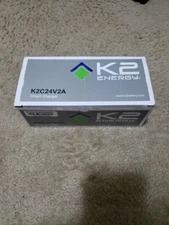 K2 Energy K2C24V2A 24V 2Ah LiFePO4 Charger with Faston 250 Connectors