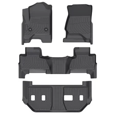 All Weather Floor Mats Liners For 2015-2020 Chevrolet Suburban GMC Yukon XL 4pcs