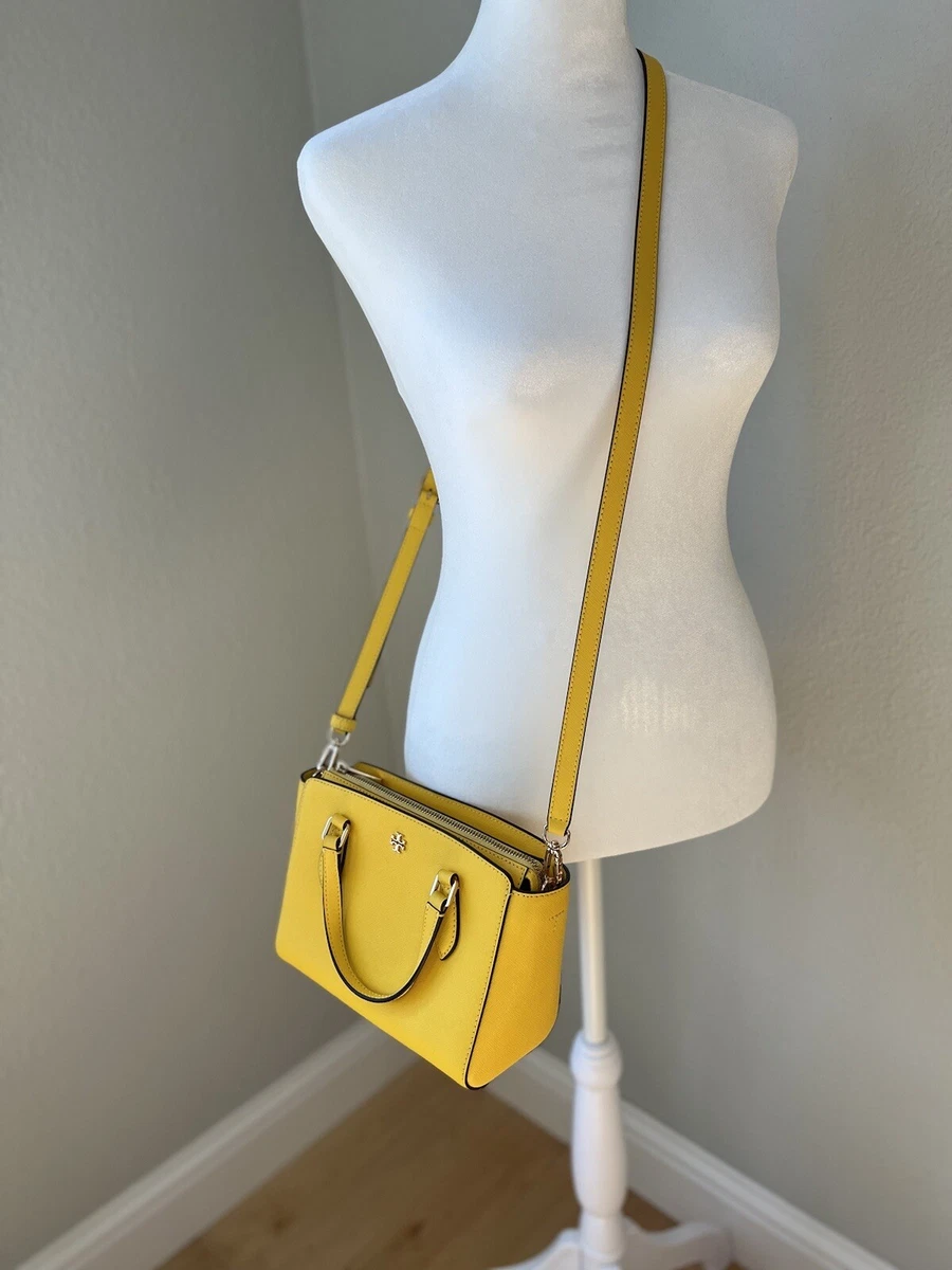 Tory Burch mini tote Crossbody Yellow eBay