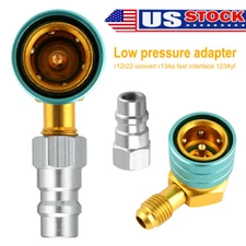 R1234YF to R134A Hose Adapter R12 R134A Low Side Quick Coupler Fitting Connector